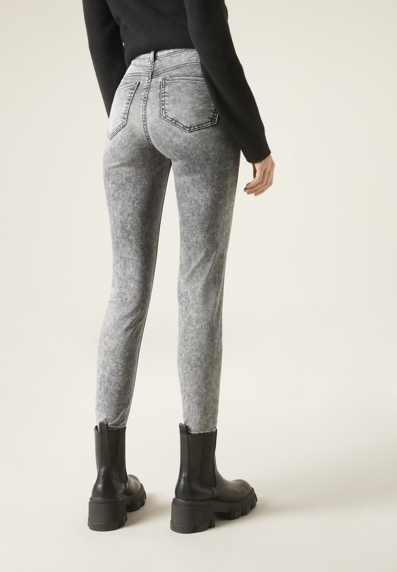 Calzedonia SOFT TOUCH, HIGH WAIST, SKINNY PUSH UP Jeans Skinny