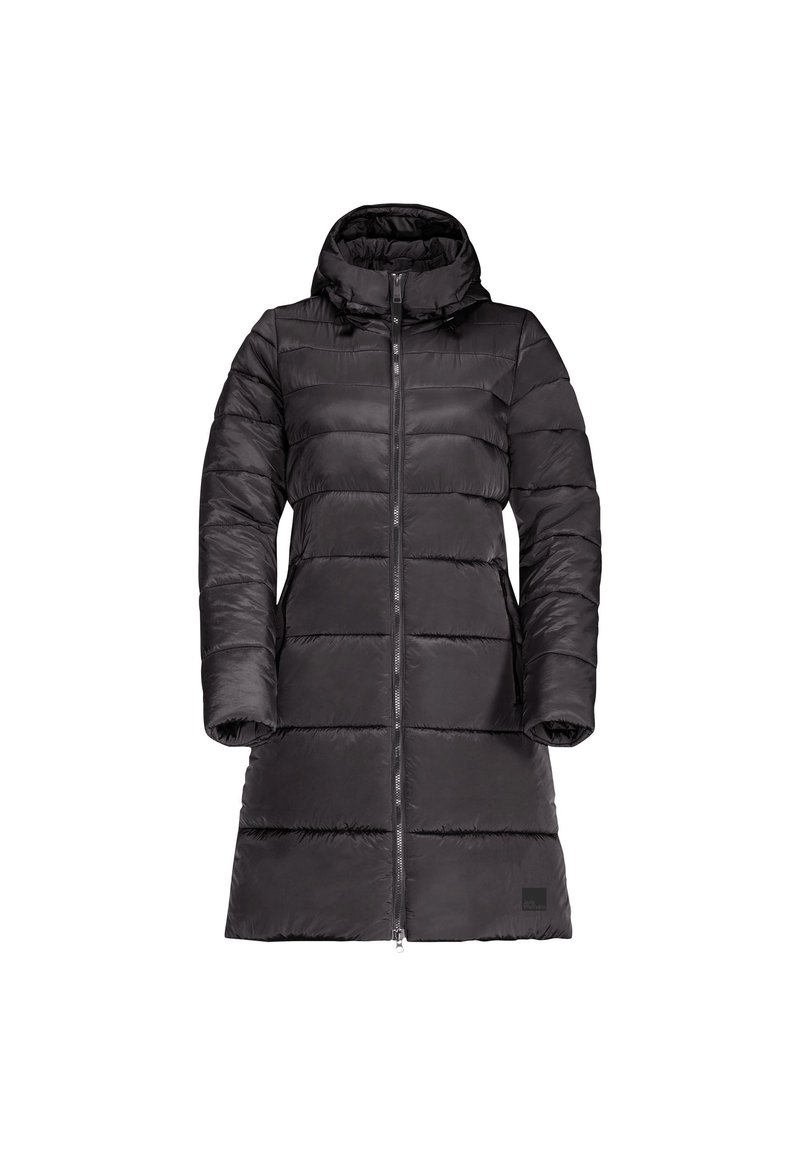 Jack Wolfskin Wintermantel zwart