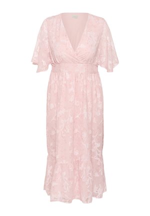 Kaffe Curve, KCLORY DRESS - Freizeitkleid - dusty pink flowers
