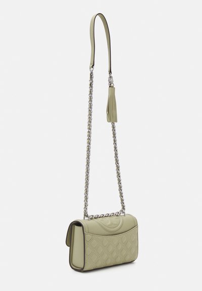 Tory Burch FLEMING SMALL CONVERTIBLE SHOULDER - Taška s příčným popruhem - olive sprig