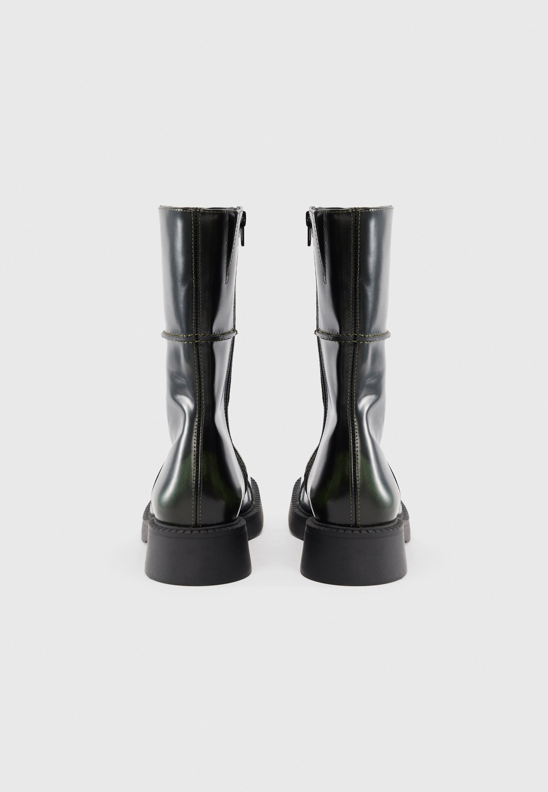 MIISTA DAHLIA - Boots - kahki/black/black - Zalando
