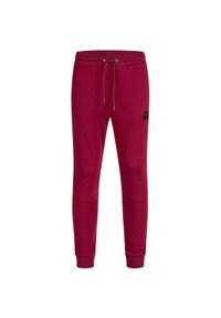 Lonsdale - NORMALE PASSFORM ERIBOLL - Spodnji deli trenirk - oxblood black Miniaturna slika 1