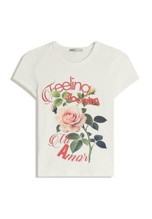 SHORT SLEEVE  - Tričko s potlačou - white