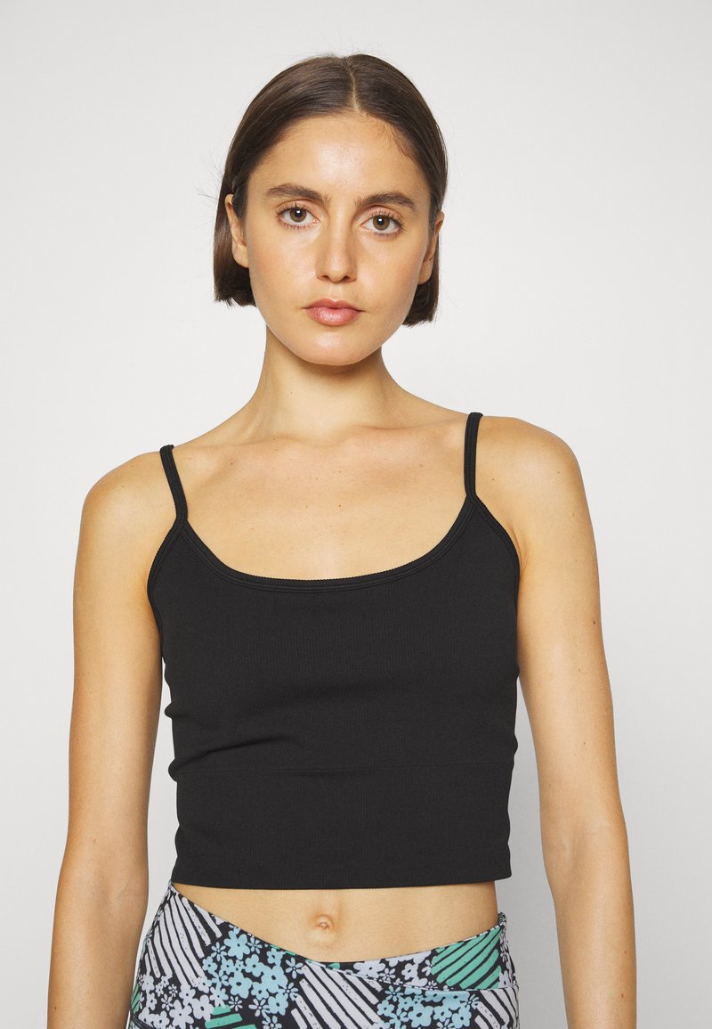 Athleta AURORA SEAMLESS CAMI - Μπλούζα - black