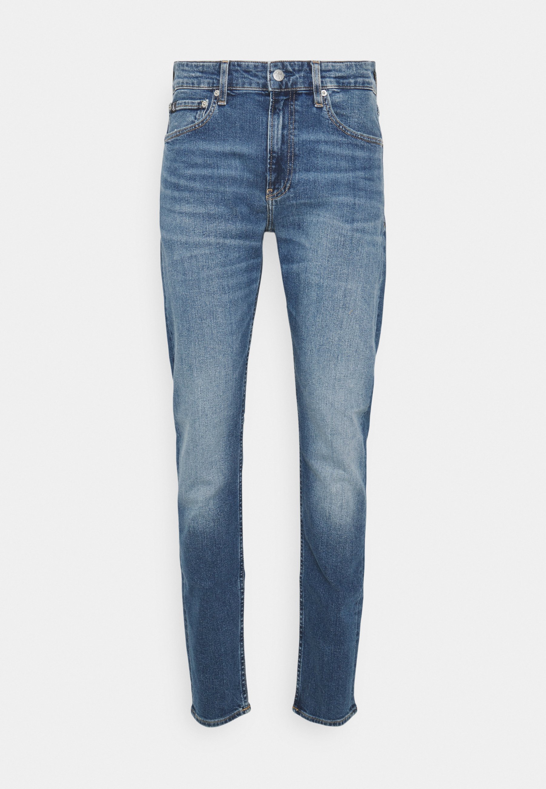 Calvin Klein Jeans SLIM TAPER - Jeans Tapered Fit - denim light/Lichtblauw  - Zalando.nl