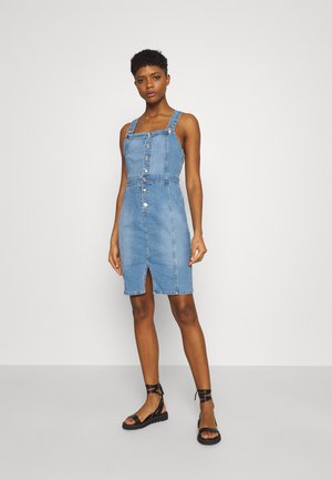 ONLAIA LIFE SPENCER DRESS - Spijkerjurk - light blue denim