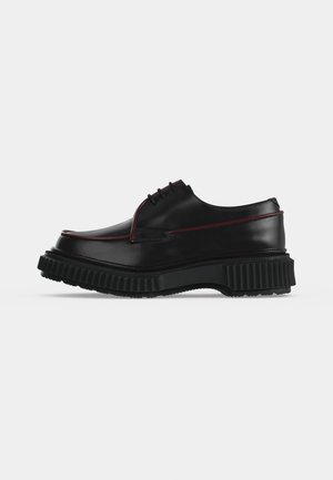 Adieu, TYPE 229 UNISEX - Derbies - black/bordeaux