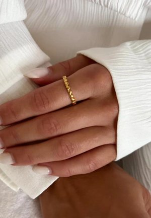 ByNouck HEARTS STACK - Ring - gold coloured