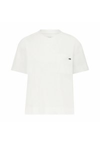 Lee V Neck Pocket Tee in White