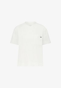 Lee V Neck Pocket Tee in White Lee V Neck Pocket Tee in White