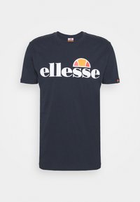 SL PRADO TEE - Triko s potiskem - navy