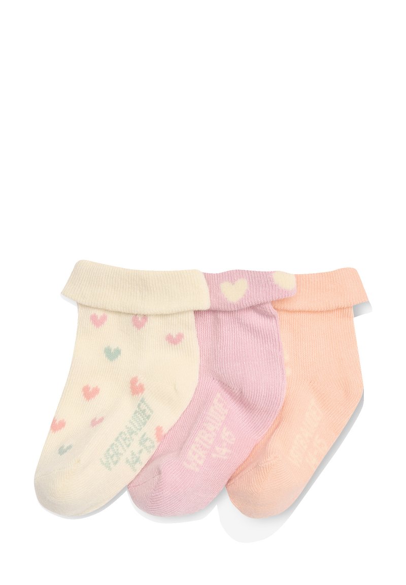 Vertbaudet - 3ER-PACK - Socks - wollweiß, Enlarge