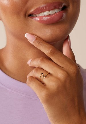 Lucardi, STATEMENT - Ring - gold-coloured no stone