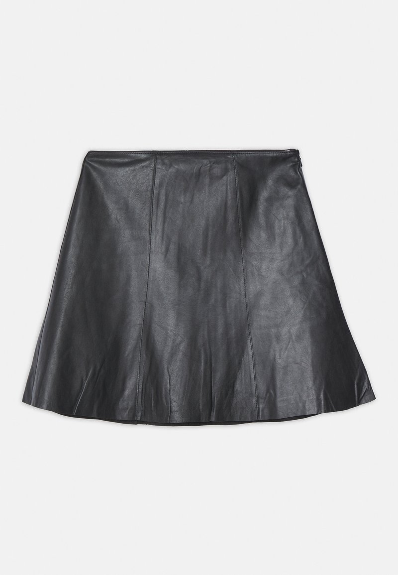 By Malene Birger Leren rok zwart By Malene Birger Leren rok zwart