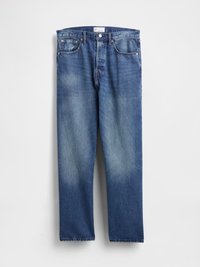 90S LOOSE ORGANIC UNISEX - Laisvi džinsai - dark wash