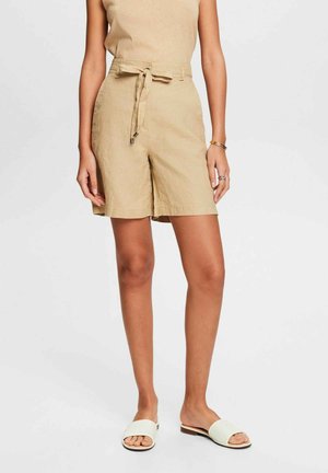 Esprit WIDE LEG - Shorts - beige