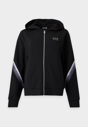 EA7 Emporio Armani, NATURAL HOODIE - Lukuga pusa - black