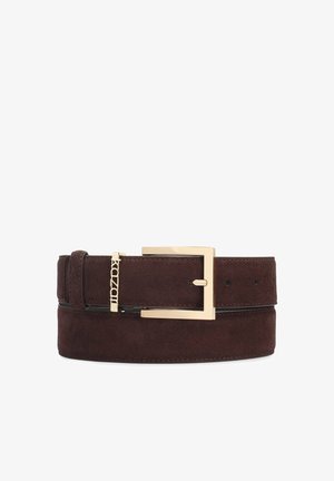 Kazar, BELT - Ζώνη - dark brown- - -