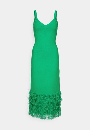 AMUR, DECKER FRINGE DRESS - Kampsunkleit - snow pea