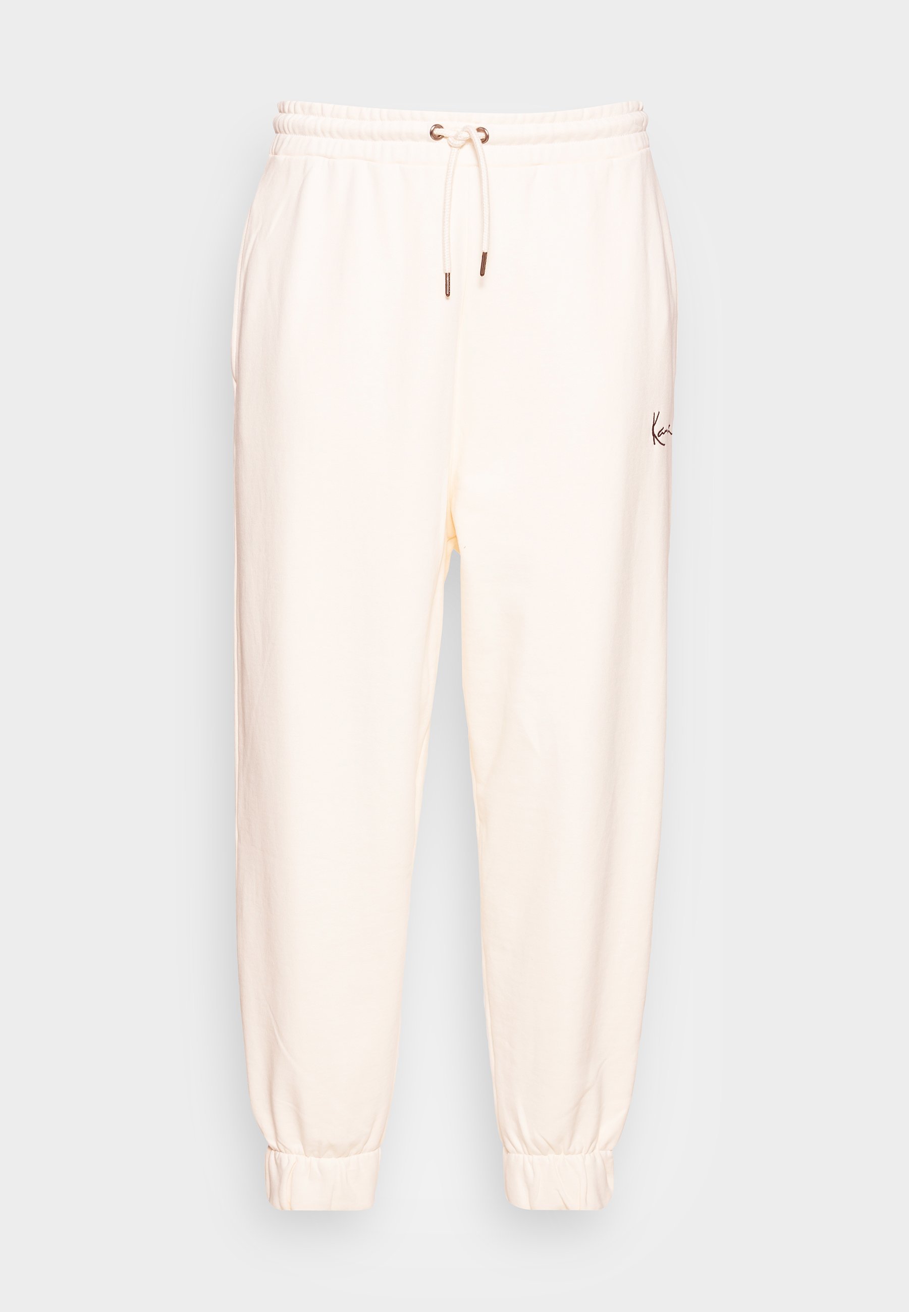 Karl Kani SMALL SIGNATURE UNISEX - Pantaloni sportivi - cream/beige -  Zalando