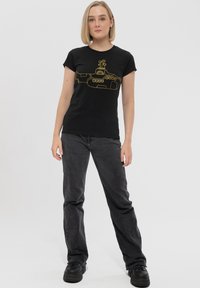 Paradiso Clothing THE BEATLES SUBMARINE DIAMANTE - Print T-shirt - black