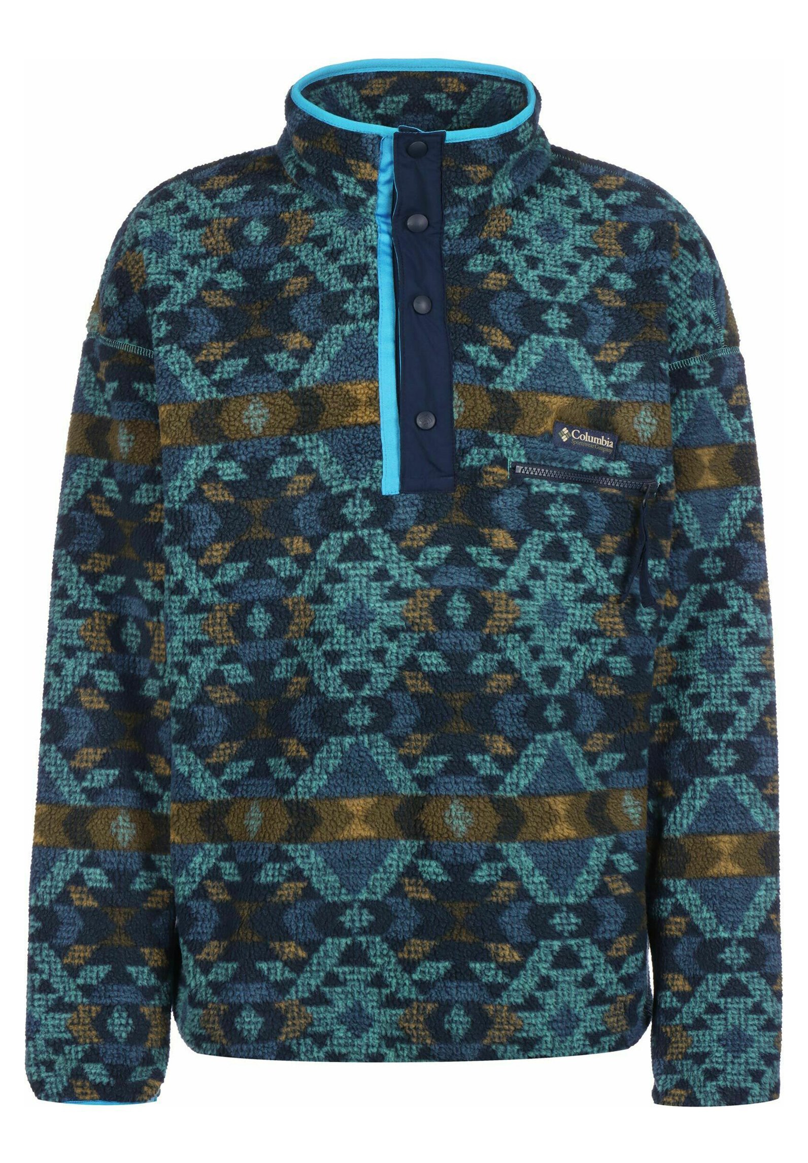 columbia patterned fleece