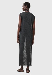 AllSaints KAITO - Stickad klänning - carbon grey