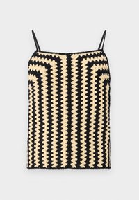 DORIA - Tops - black/white