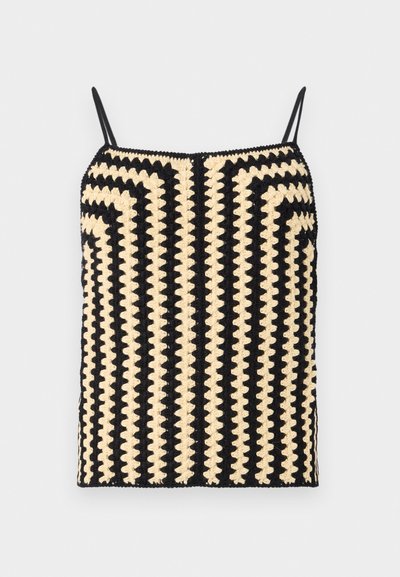 By Malene Birger DORIA - Topp - black/white