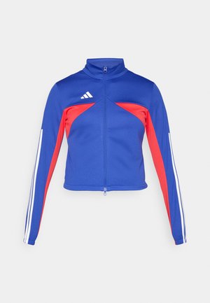 adidas Sportswear TIRO  - Casaco de treino - semi lucid blue/pure ruby/white