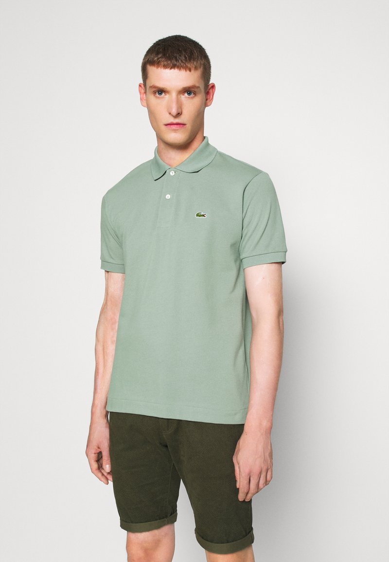 Lacoste Polo majica - light green melange
