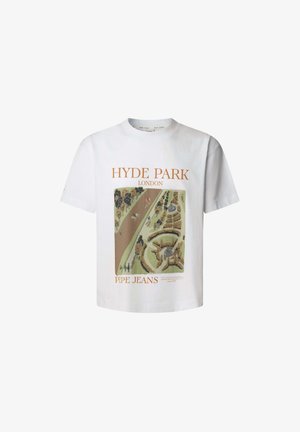 Pepe Jeans, DUSTER FRONT - T-Shirt print - white