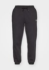 FRENCH TERRY - Pantalones deportivos - black