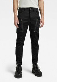 G-Star - ZIP 3D SKINNY - Pantaloni - dk black Immagine in miniatura 1