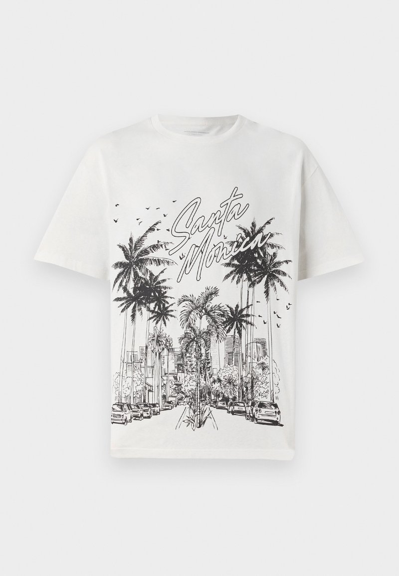 jack & jones T-shirt print crème