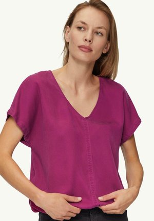 MET TUNNEL - Blouse - burgund