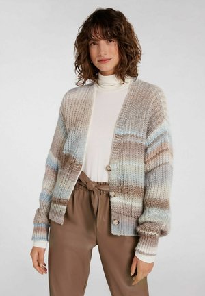 Cardigan - light blue brow