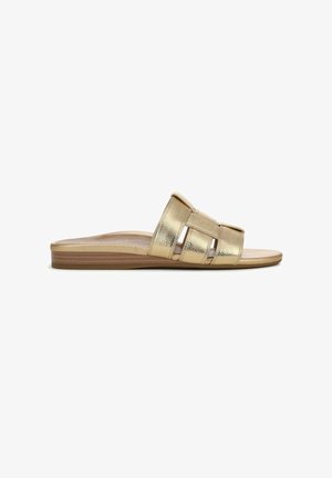 VIONIC, GLENDORA - Muiltjes met hak - gold leather