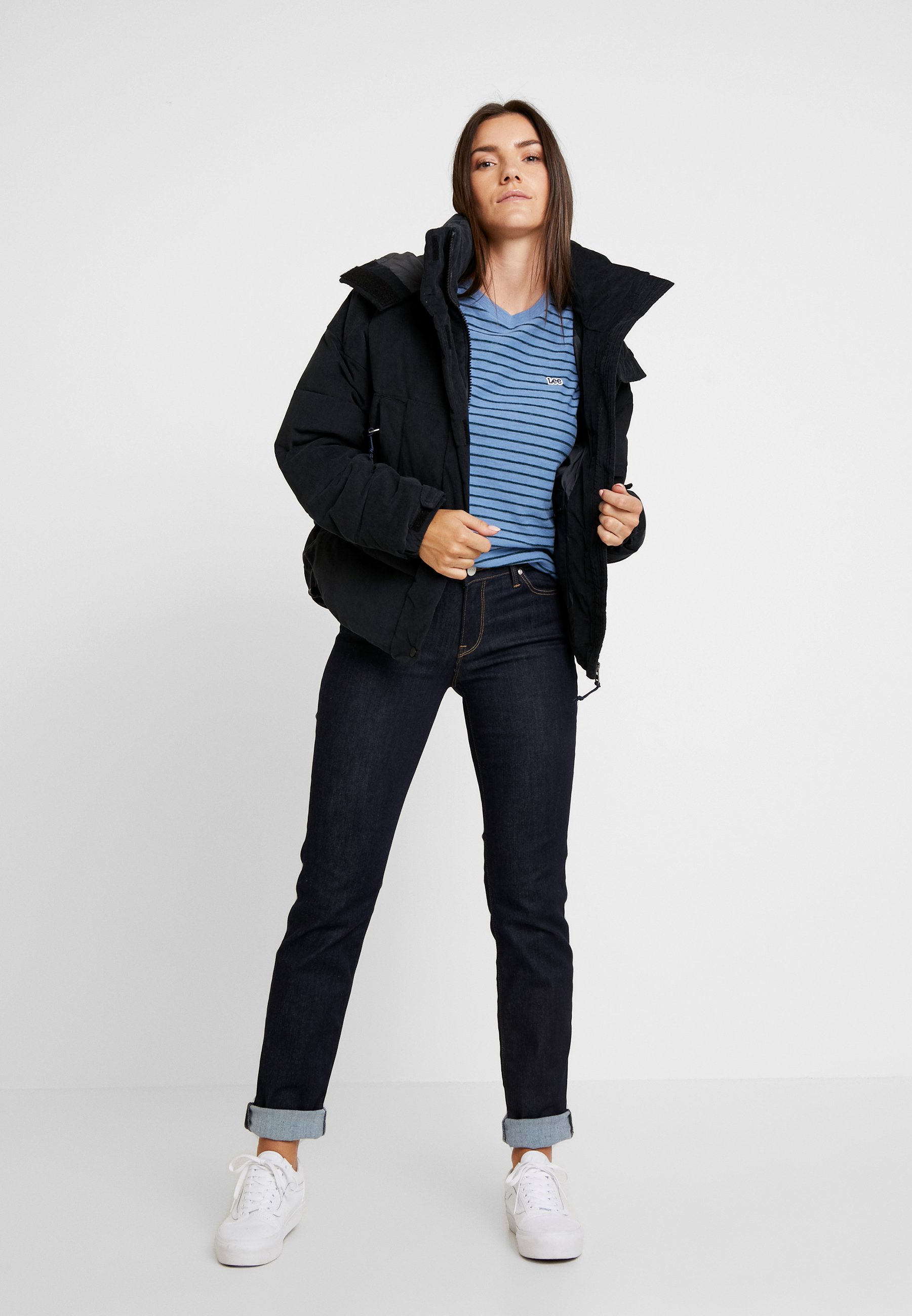 Lee Vinterjacka black Zalando.se Lee PUFFER JACKET Vinterjacka black Zalando.se