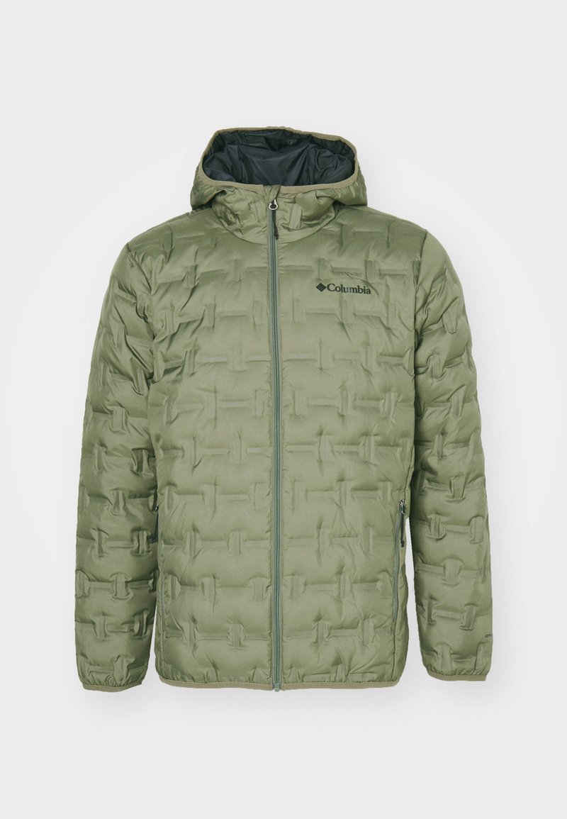 Columbia DELTA RIDGE™ II DOWN HOODED JACKET - Down jacket - stone green ...