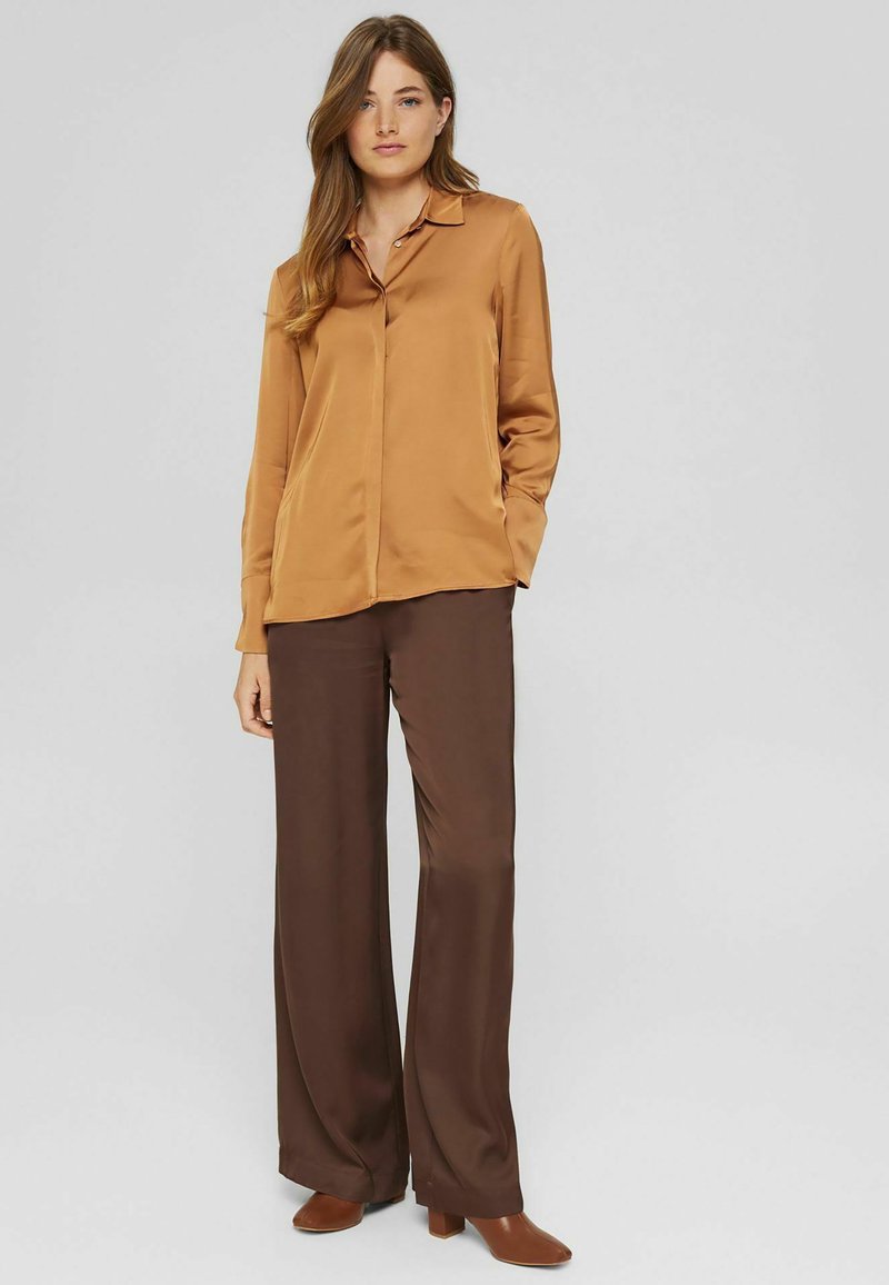 Damen Kleider | Esprit Collection Stoffhose dark brown/dunkelbraun - ZZ30030 Damen Kleider | Esprit Collection Stoffhose dark brown/dunkelbraun - ZZ30030