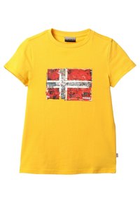 Napapijri T-shirts print - freesia yellow