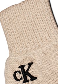 Calvin Klein Jeans SEASONAL POM POM GLOVES - Guanti - birch