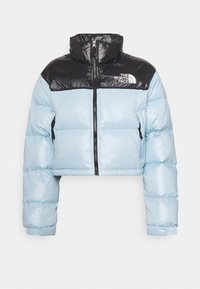 The North Face NUPTSE SHORT JACKET - Casaco de penas - beta blue