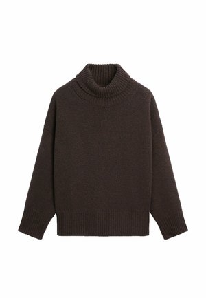 Massimo Dutti, Strickpullover - dark brown