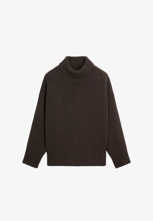 Massimo Dutti, Strickpullover - dark brown