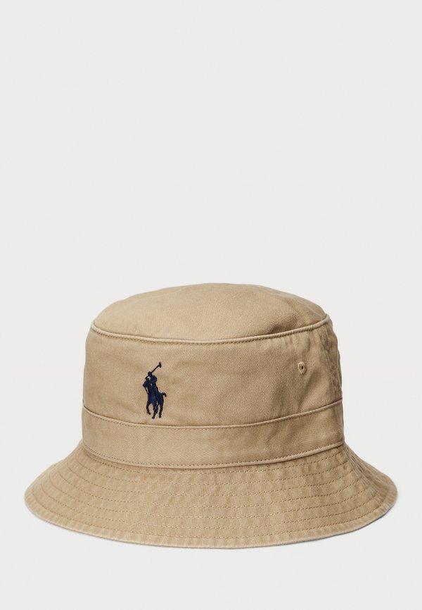 COTTON BUCKET HAT - Hat - luxury tan