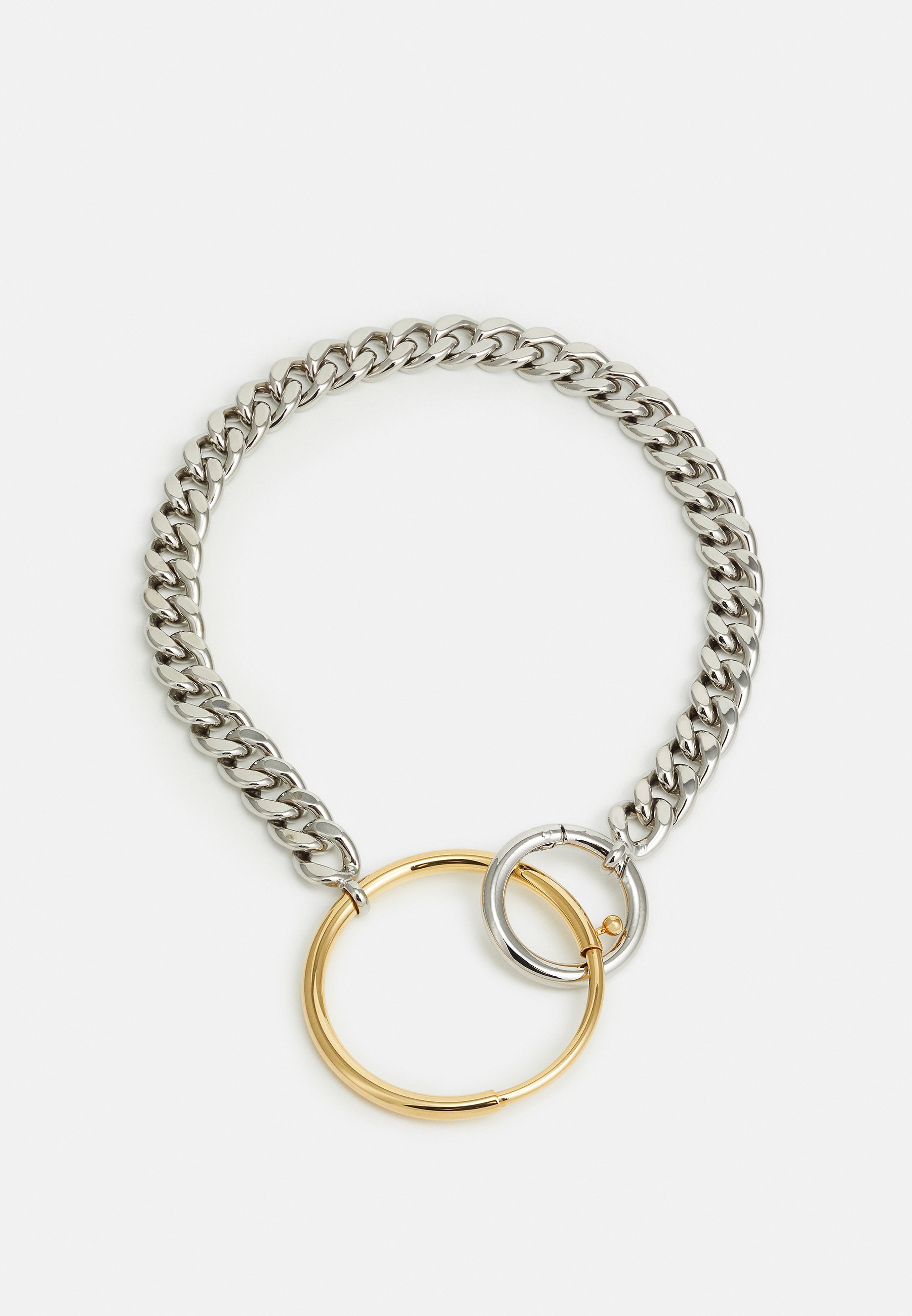 Mm6 Maison Margiela Halskette Yellow Gold Coloured Palladium Silber Zalando De