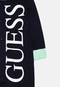 Guess NEW BORN BABY HOODED UNISEX - Baby gifts - smart blue