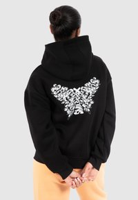 Smilodox - NALA BACK PRINT HOODIE - Hoodie - schwarz Thumbnail Image 1
